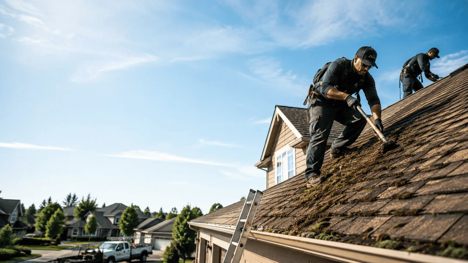 Roof Moss Removal in Lamy, NM near me